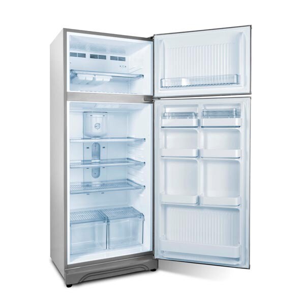 ثلاجة كريازي، نوفروست، 370 لتر، برلنتي، سيلفر - ER370N/2 - 2