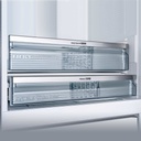ثلاجة شارب، فريزر سفلي، 448 لتر، انفرتر، ديجيتال، استانلس غامق - SJ-PV60K-DST - 3