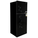 ثلاجة فريش، 397 لتر، نوفروست، زجاج أسود - FNT-BR470KGB - 2