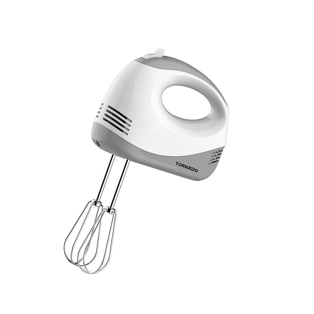 ‫مضرب بيض تورنيدو 120 وات ، 5 سرعات ، أبيض HM-120T‬