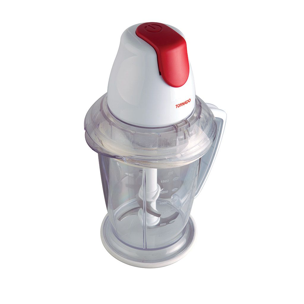 Chopper Tornado, 1.5L, 400W, Meat Grinder, White - CH-400BL