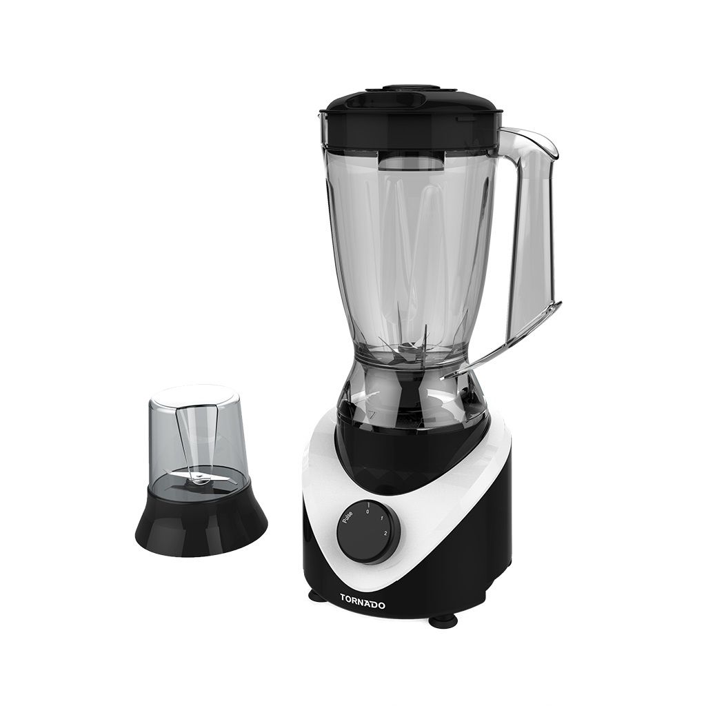 Electric Blender Tornado, 500W, 1.5L, Grinder, Black - NBL500/1