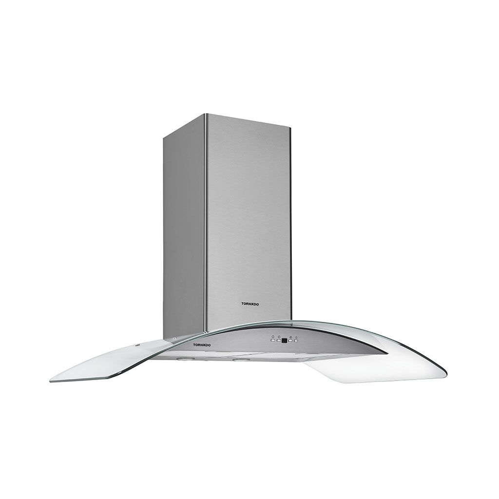 Built-in Hood Tornado, 60 cm, 3 Speeds, Stainless Steel - HOS-D60ESU-S