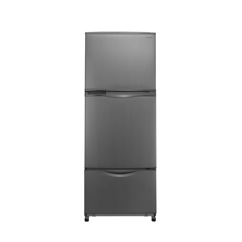 Refrigerator Toshiba, No Frost, 351L, Silver - GR-EFV45-SL