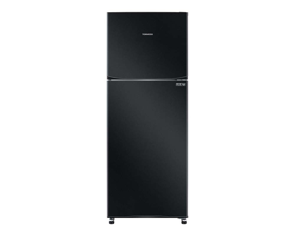 ‫ثلاجة تورنيدو نوفروست 396 لتر أسود RF-480T-BK‬