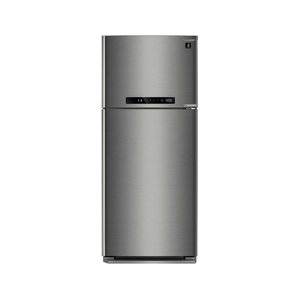 ‫ثلاجة شارب انفرتر ديجيتال 450 لتر استانلس غامق SJ-PV58G-DST‬