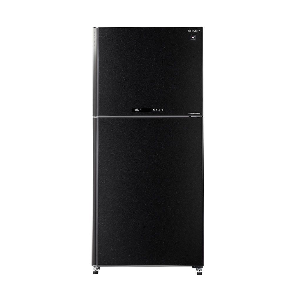 Refrigerator Sharp, Inverter, No Frost, 538L, Digital, Black Glass - SJ-GV69G-BK