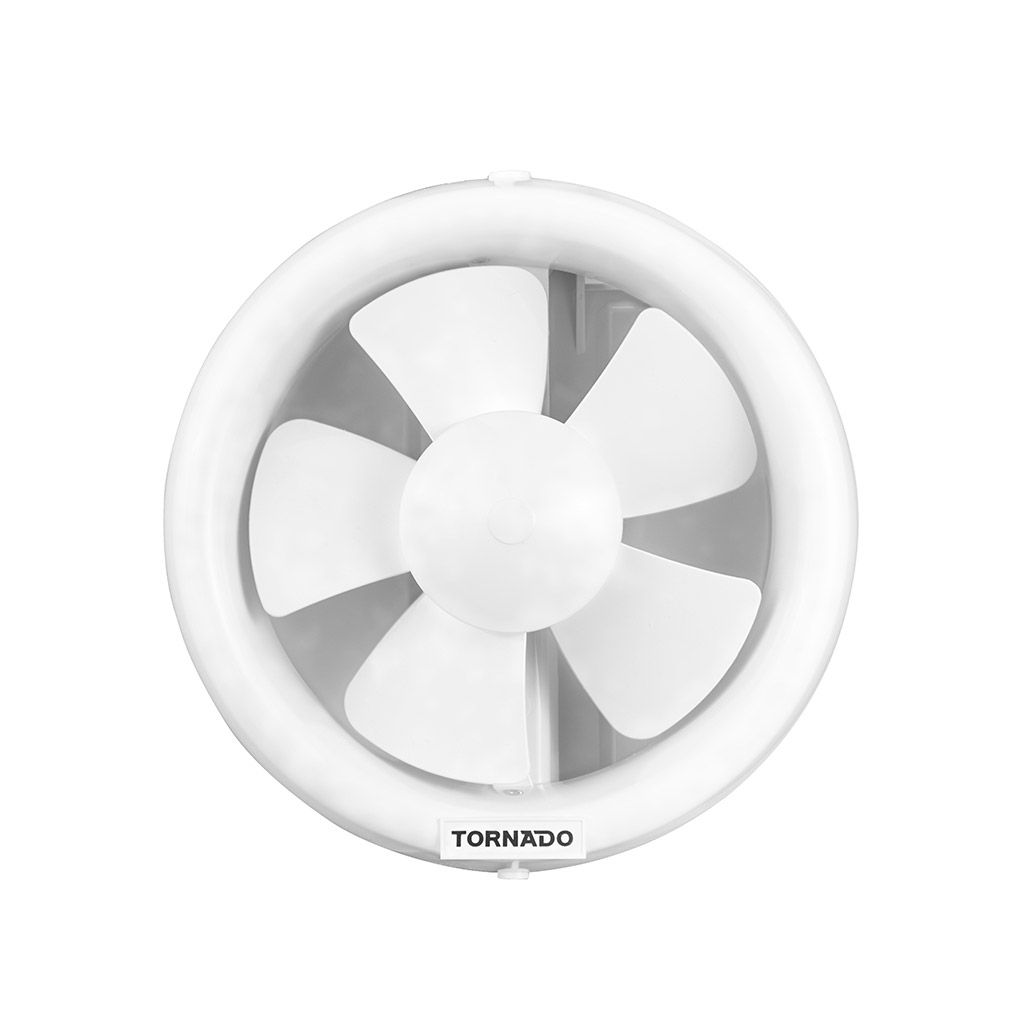 Bathroom or Kitchen Exhaust Fan Tornado, 20 cm, White - TVG-20RW