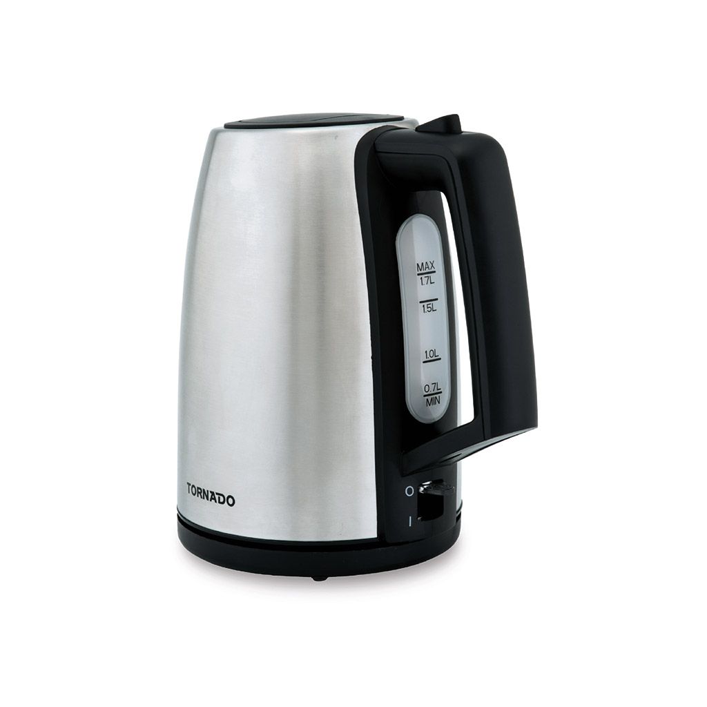 Stainless Steel Kettle Tornado, 1850-2200W, 1.7L, Stainless - TKS-2217E