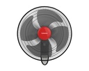 Wall Fan Tornado, 18 inch, 4 Blades, Remote Control, Black - EPS-18R