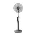 Stand Fan Tornado, 16 inch, 4 Blades, Remote Control, Gray - TSF-75G