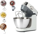 Stand Mixer Kenwood, with Whisk and Dough Hook, 1000W, 4.3L, Silver - KHC29.BOWH