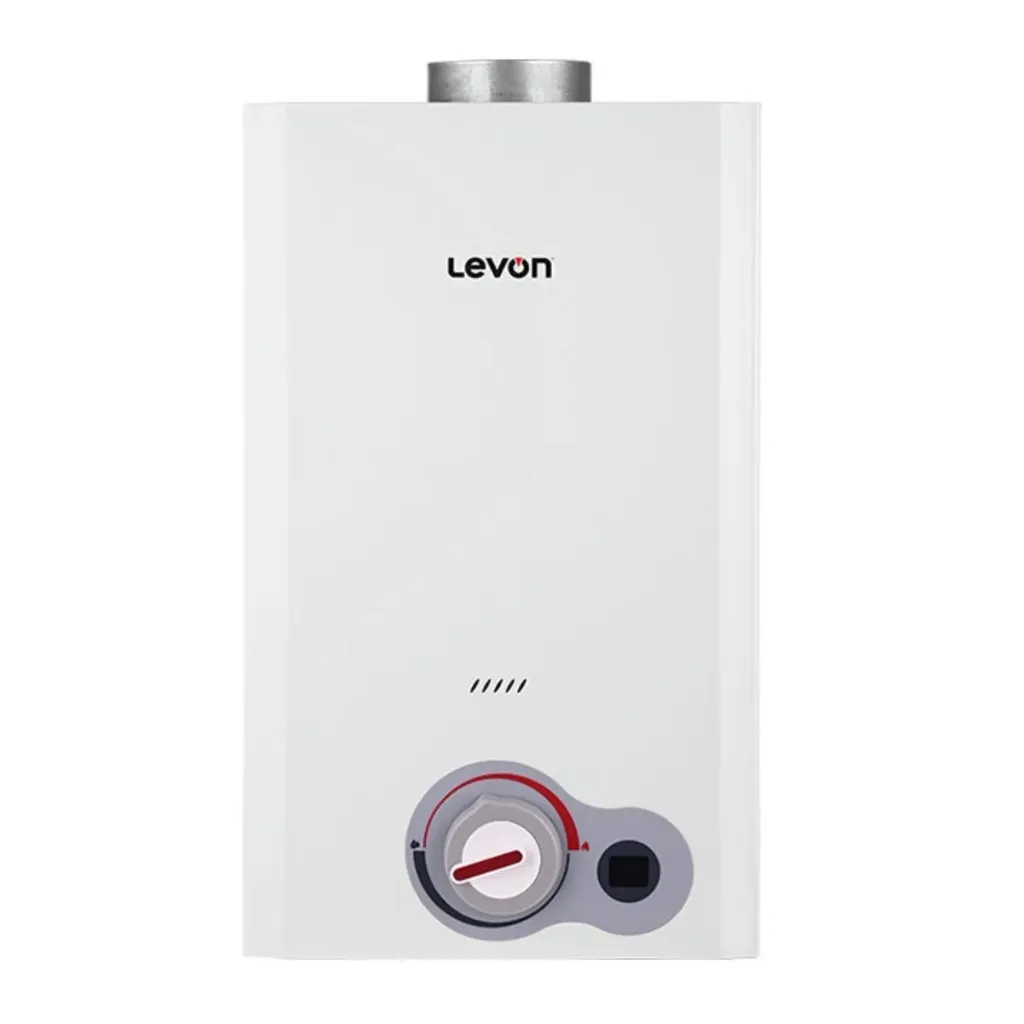 Gas Water Heater Levon, 10L, Digital, Multi-Power, White - LV-10LDG5-JSD20-WT