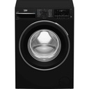 Automatic Washing Machine Beko, Front Load, 10kg, 1600rpm, 15 Programs, Digital, Inverter, Bluetooth, Black - B3WFU501040BCI