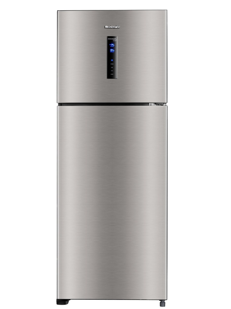 Refrigerator Union Air, Monster Cool, No Frost, 420L, Digital, Stainless - URN-500LBLS1A-DHUVZ