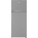 Refrigerator Beko, Top Freezer, 367L, No Frost, Silver - RDNE430K02DXI