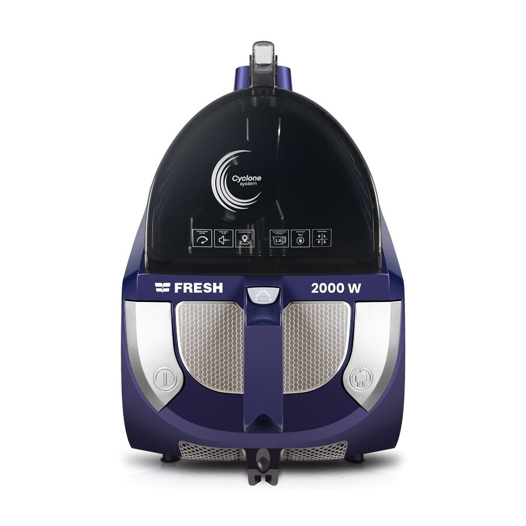 Bagless Vacuum Cleaner Fresh, 2000W, Blue - Matrix