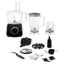 Food Processor Biancotek, 1000W, 40 Functions, Black - FP1000-WH