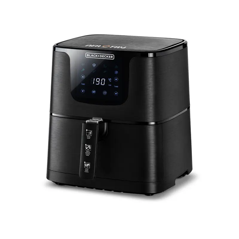 Air Fryer Black & Decker, 5.8L, 1700W, Digital, Black - AF700