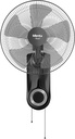 Wall Fan Mienta, 18 inch, 5 Blades, Black - WF50138A