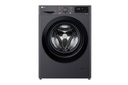 Automatic Washing Machine LG, Front Load, 8kg, Vivaci, 1400rpm, Digital, Inverter, Black - F4R3TYG6J