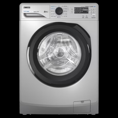 Automatic Washing Machine Zanussi, Front Load, 7kg, 1200rpm, PERLAMAX, Digital, Silver - ZWF7240SB5