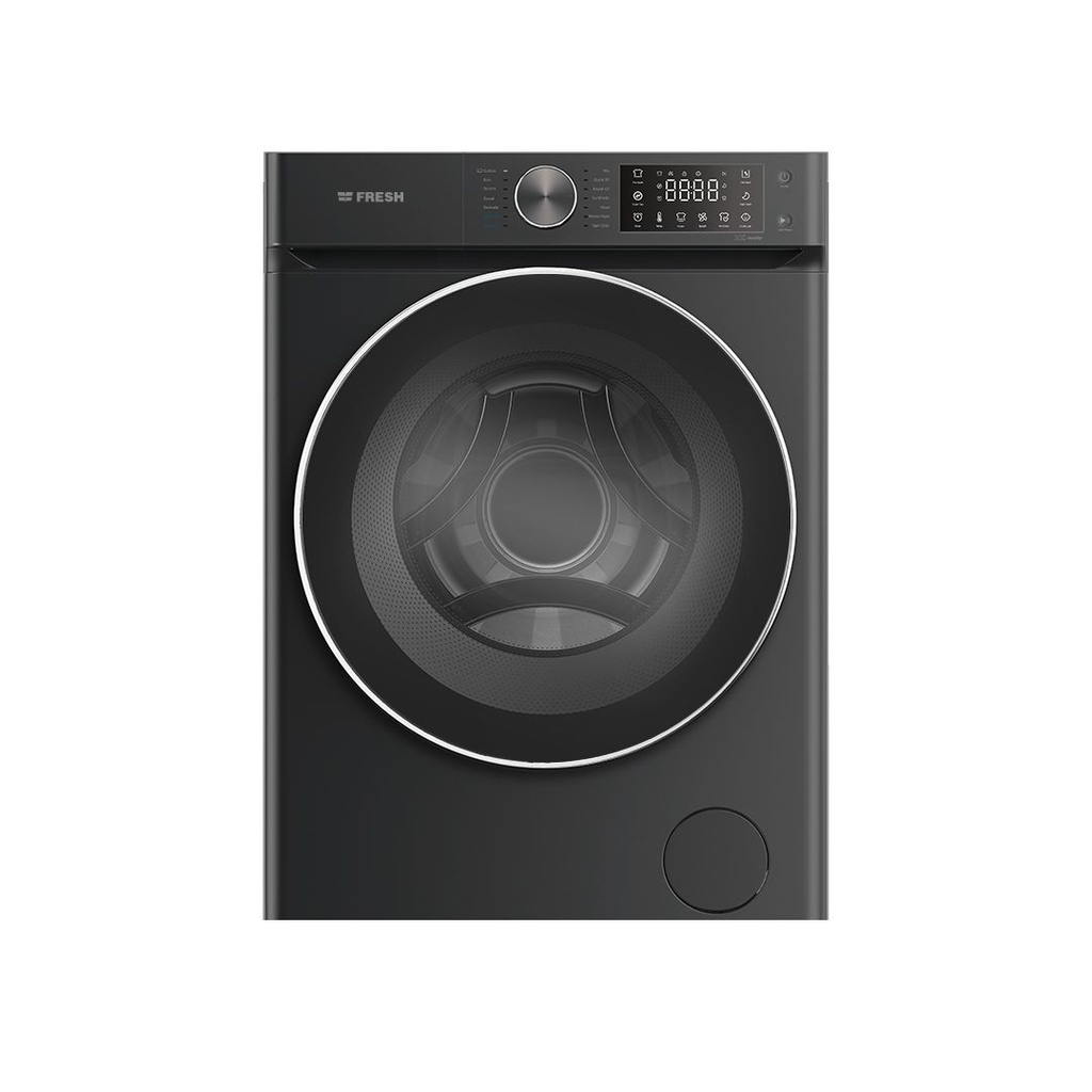 Automatic Washing Machine Fresh, Front Load, 9kg, 1400rpm, Digital, Inverter, Black - W9DD1455G2-BL