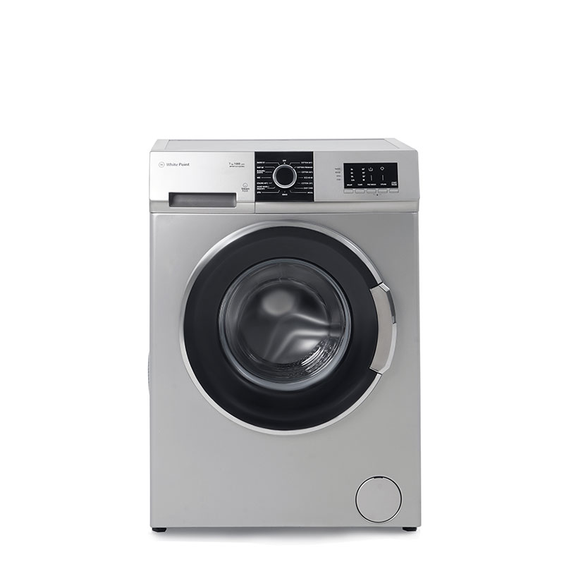 Automatic Washing Machine White Point, Front Load, 8kg, Max, 1000rpm, Digital, Inverter, Silver - WPW81015DSWS