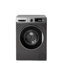 Automatic Washing Machine White Point, Front Load, 8kg, Max, 1000rpm, Digital, Inverter, Black - WPW81015DSWB