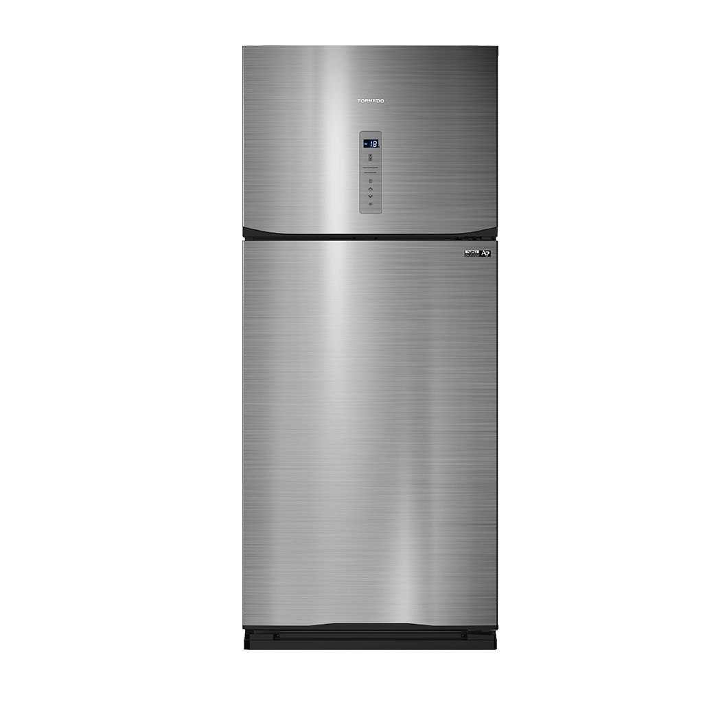 Refrigerator Tornado, Digital No Frost, 450L, Dark Stainless - RF-580AT-DST