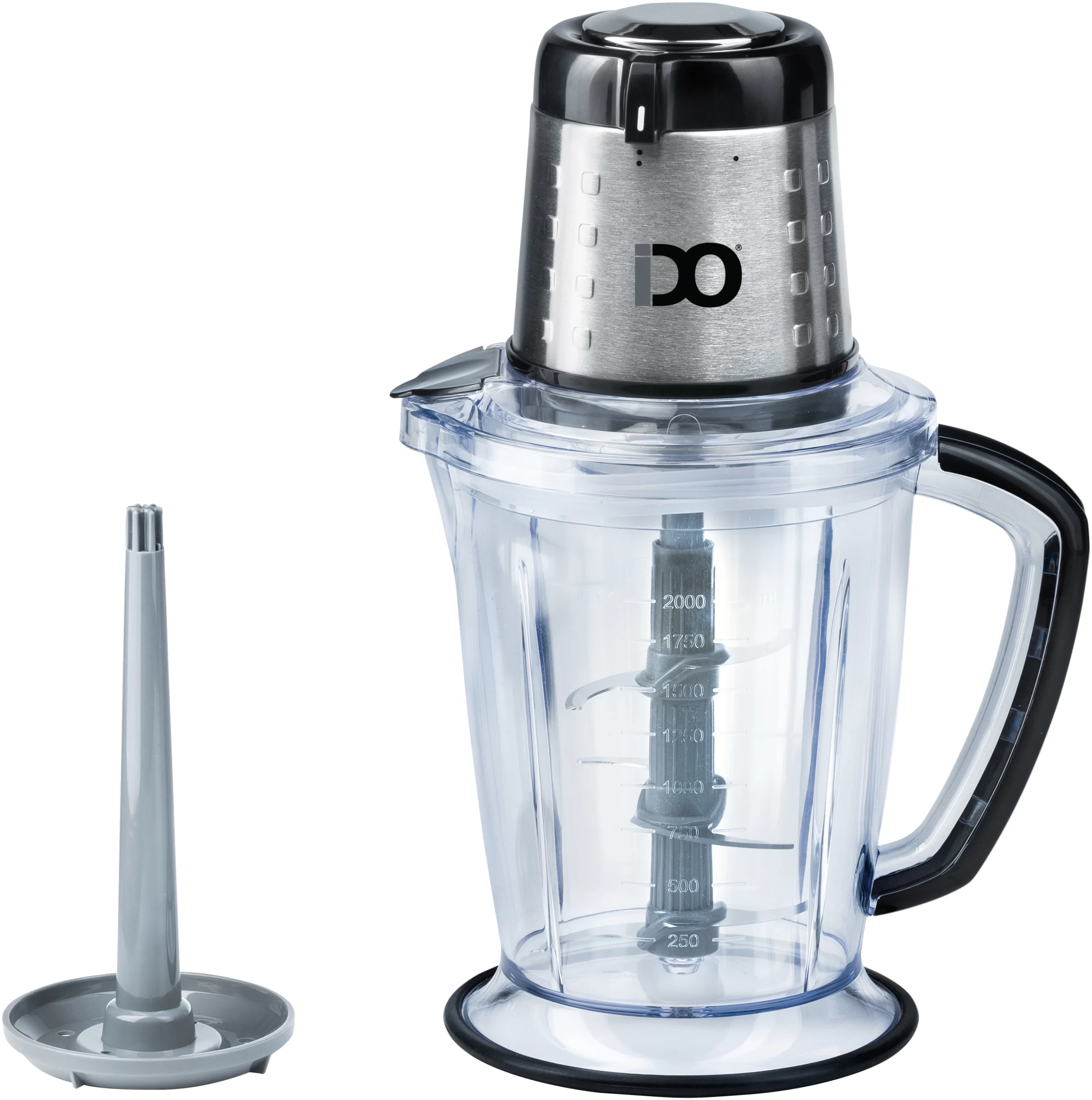 Chopper IDO, 2L, 800W, Black - CH800-BK