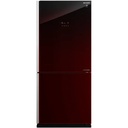 Refrigerator Sharp Inverter Digital Bottom Freezer 558 L Glass Red SJ-GV73J-RD