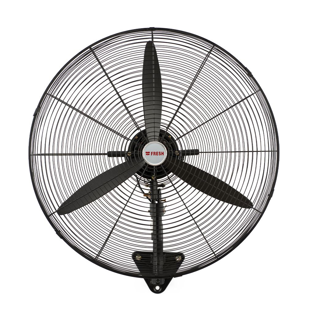 Wall Fan Fresh, 26 inch, Black - Industrial