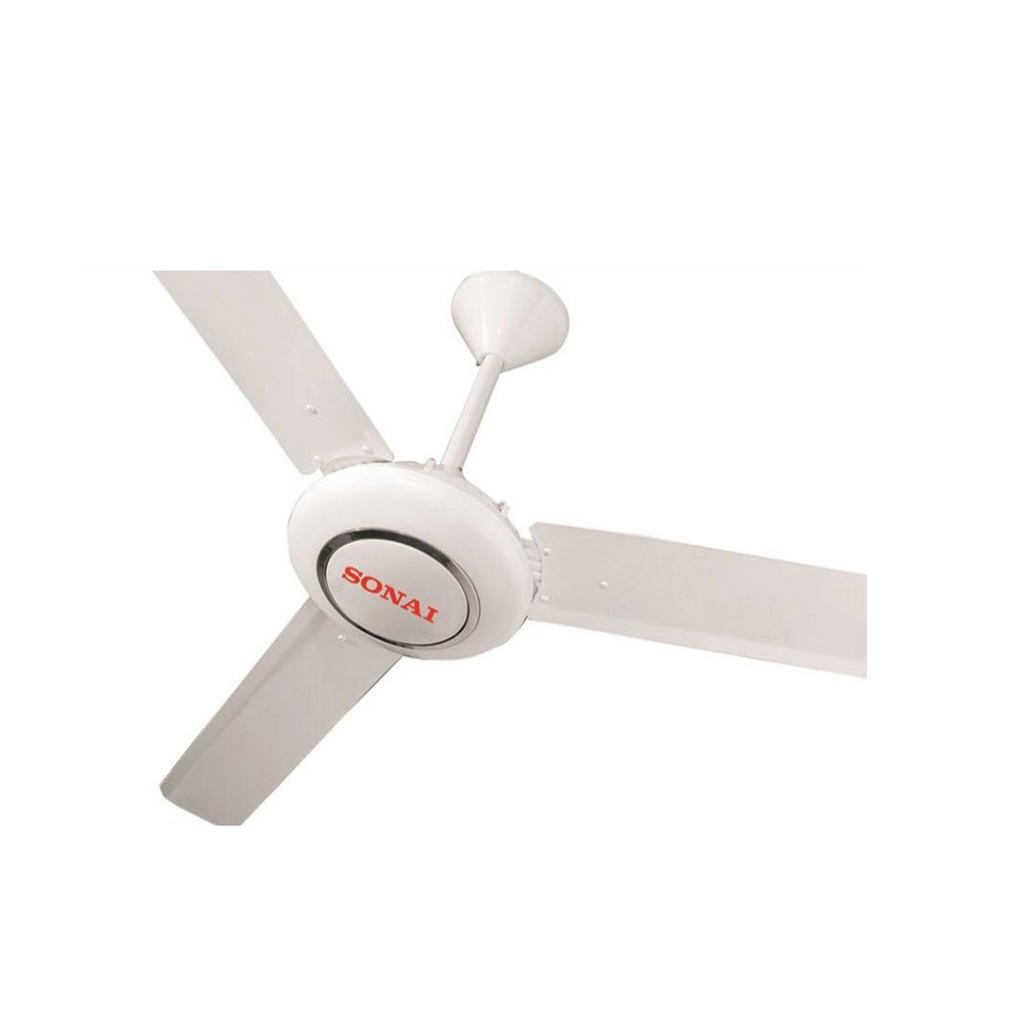 ‫مروحة سقف سوناي، 56 بوصة، 3 ريشة، أبيض - MAR-560‬