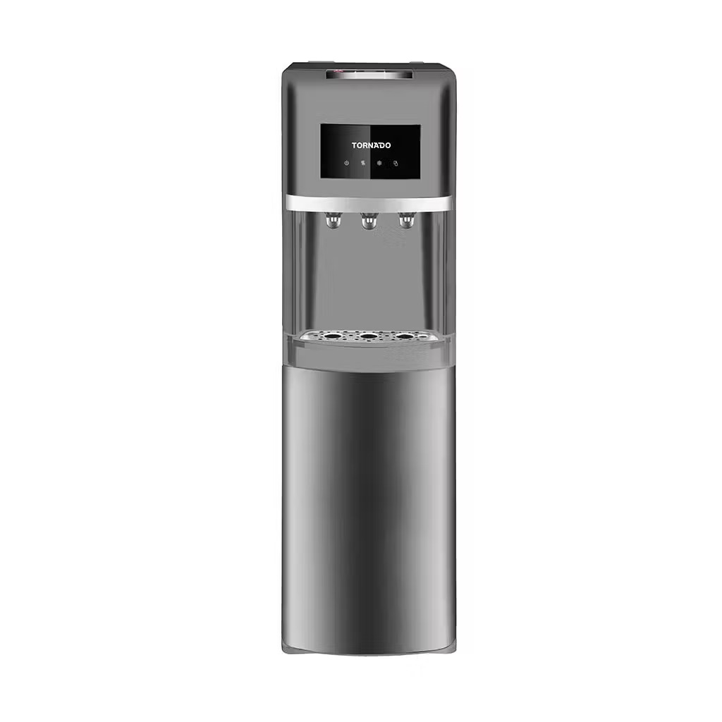 Water Dispenser Tornado, 3 Taps, Bottom Loading, Silver - WDM-H40ADE-S