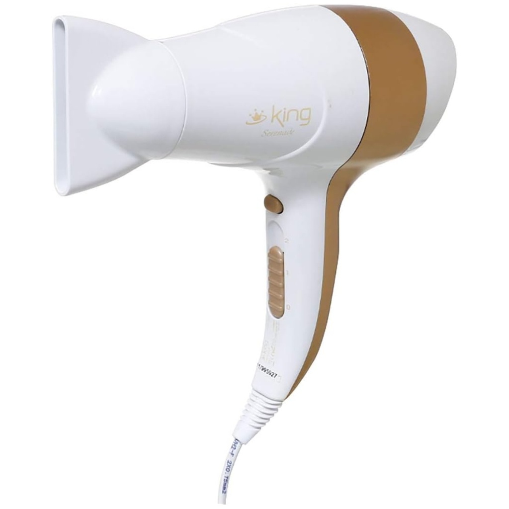 Hair Dryer King, 1600W, White - K053