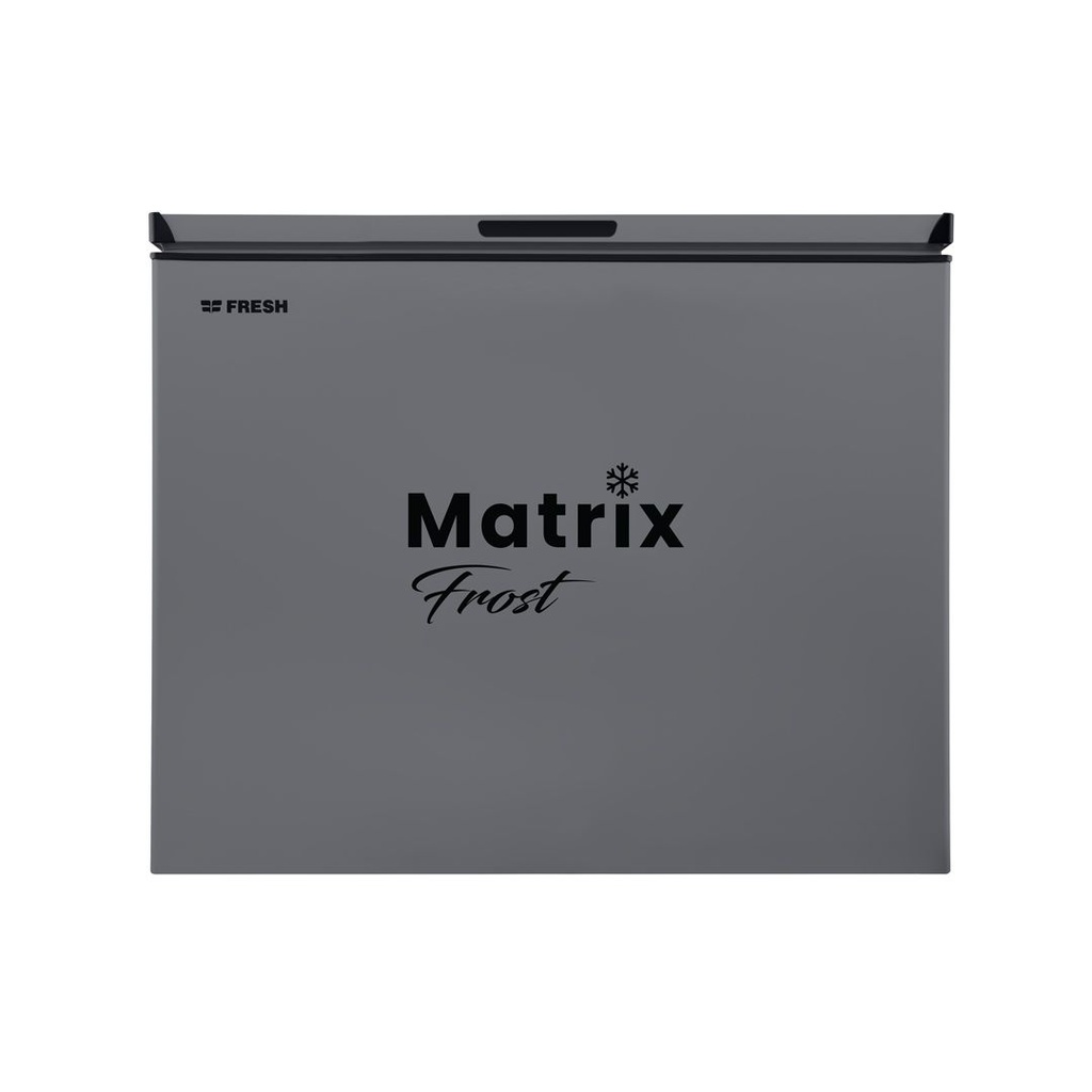 Chest Freezer Fresh, 255L, Defrost, Silver - FDF-330