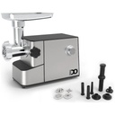 Meat Grinder IDO, 1500W, 5 Attachments, Silver - MG1500-SV