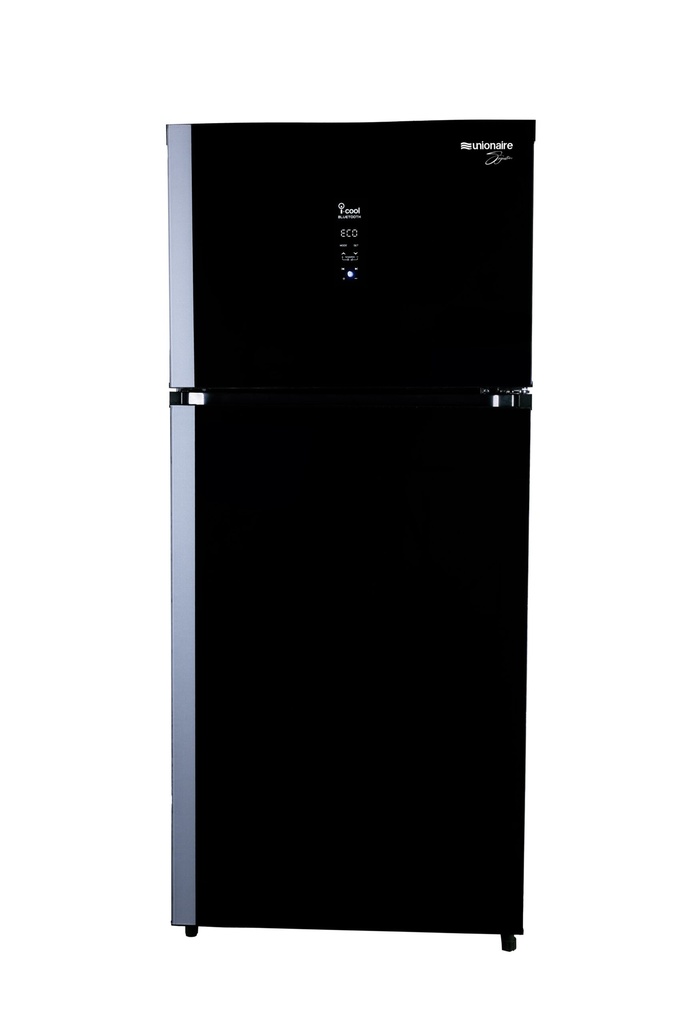 Refrigerator Union Air, No Frost, 420L, E Cool Signature, Bluetooth, Digital, Black Glass - URN-500LBG90A-DTHRBSM