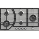 Built-in Gas Hob Tiva, 90 cm, 2 Triple Burners, Cast Iron Supports, Full Safety, Stainless Steel - BF181W