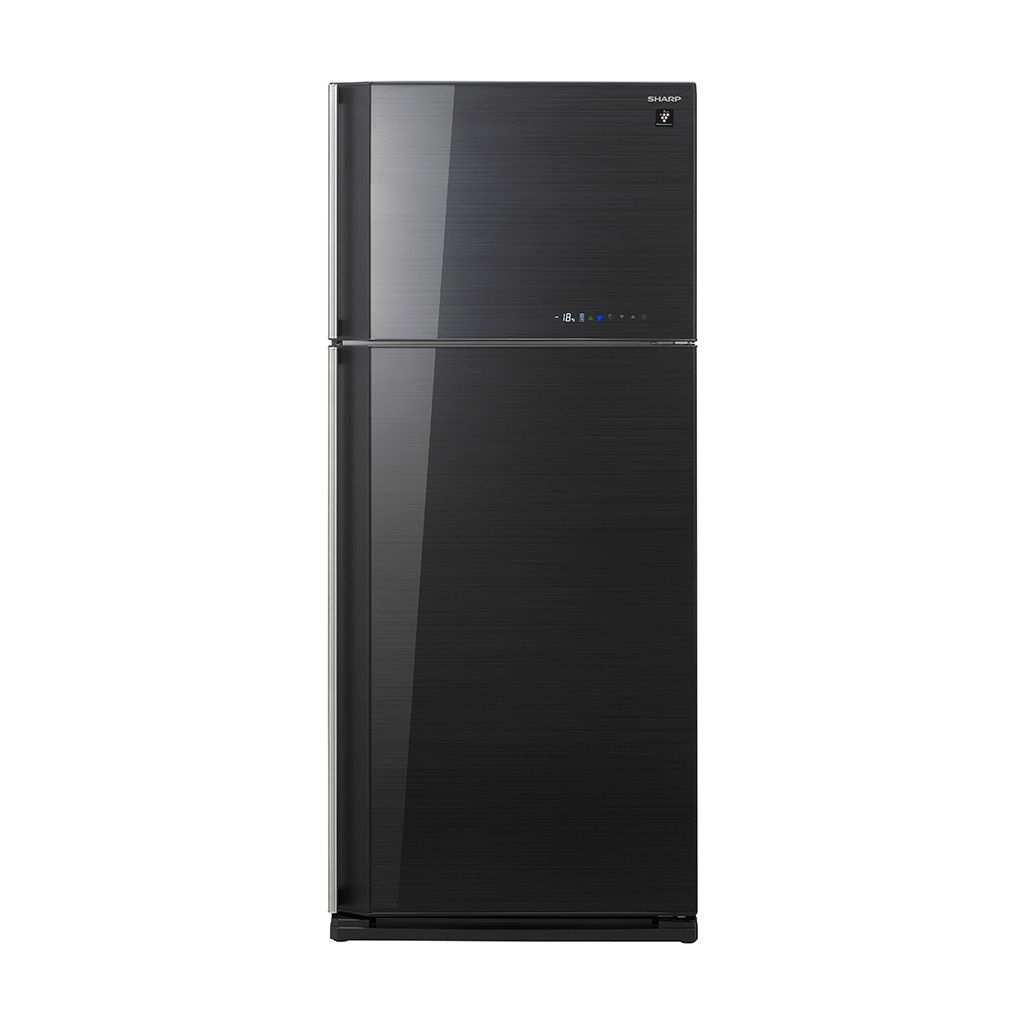 Refrigerator Sharp, Inverter No Frost, 450L, Glass Black - SJ-GV58A(BK)