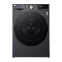 Automatic Washing Machine LG, Front Load, 10kg, Vivaci, 1400rpm, Digital, Inverter, WiFi, Black - F4Y5RYGYJV