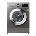 Automatic Washing Machine LG, Front Load, 8kg, 5kg Dryer, 1200rpm, Digital, Inverter, Silver - F4J3TMG5P