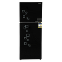 Refrigerator Fresh, Top Freezer, 397L, No Frost, Black Glass - FNT-BR470KGB