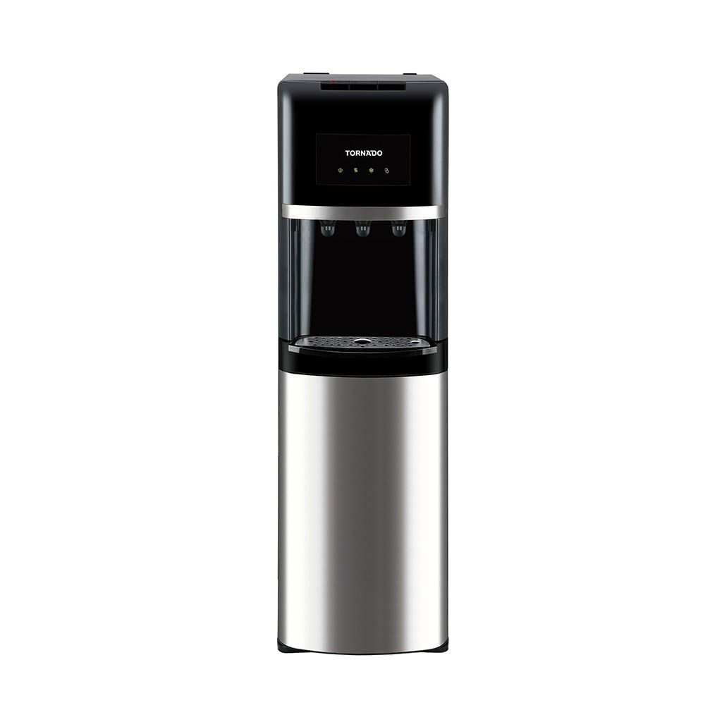 Water Dispenser Tornado, 3 Taps, Bottom Loading, Black - WDM-H40ADE-BK