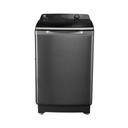 Automatic Washing Machine Hoover, Top Load, 12kg, Pump, Silver - HWH-TLN12DSL