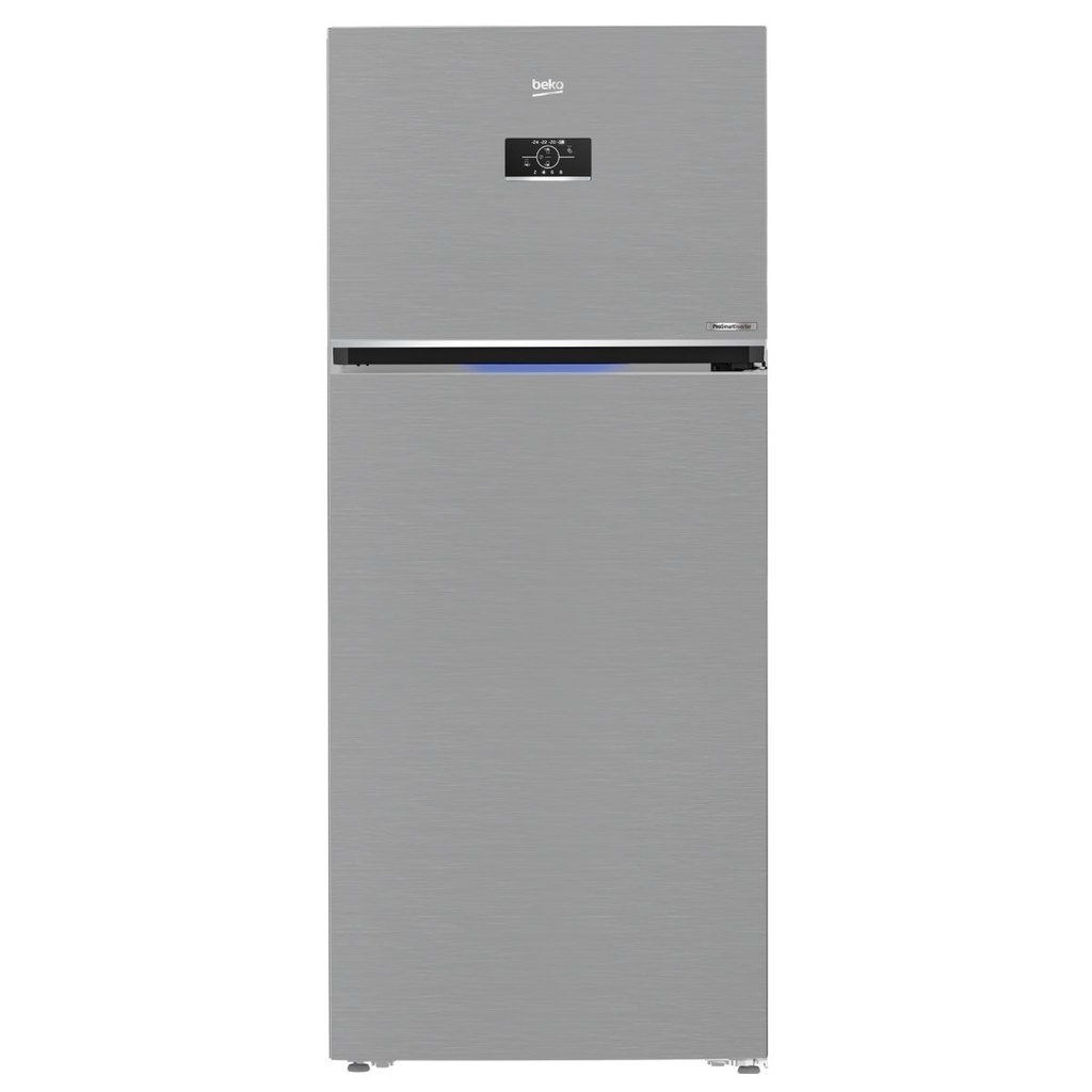 Refrigerator Beko, Inverter, No Frost, 557L, Digital, Stainless - B3RDNE590ZXB