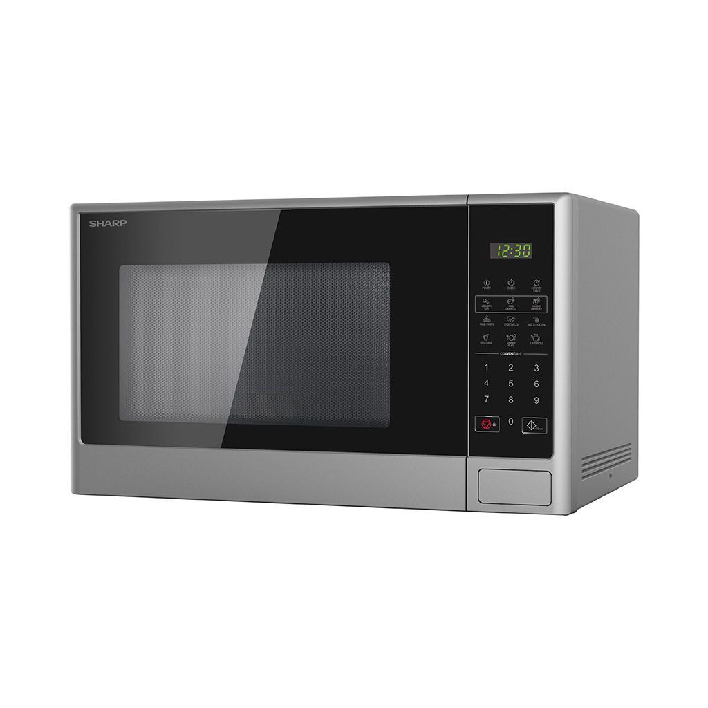 Solo Microwave Sharp, 28L, 1100W, 9 Menus, Silver - R-280CR(S)
