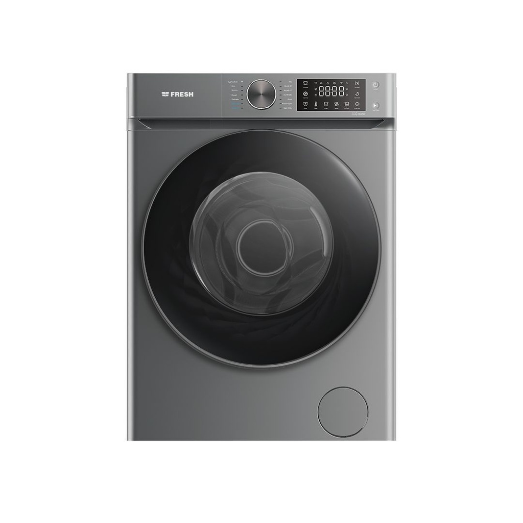 Automatic Washing Machine Fresh, Front Load, 7kg, 1200rpm, Digital, Inverter, Dark Silver - W7DD1255PC-DS