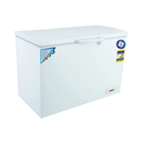 Chest Freezer Alaska, 377L, Stainless Interior, Defrost, White - CH400-ST